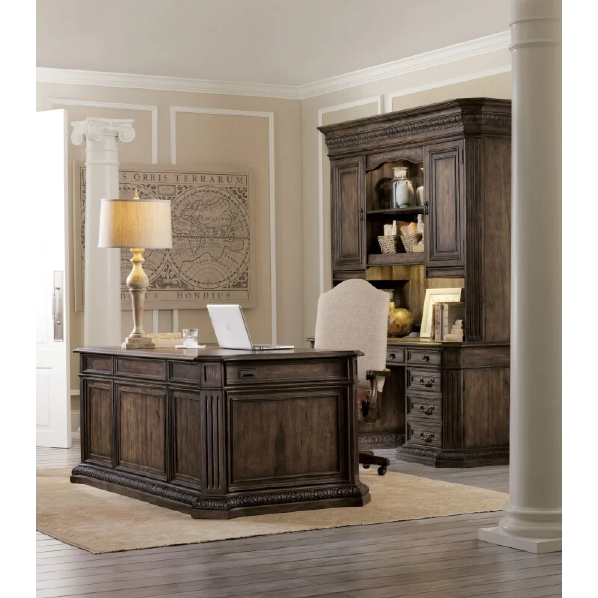 Rhapsody Executive Desk Desks Brown 9