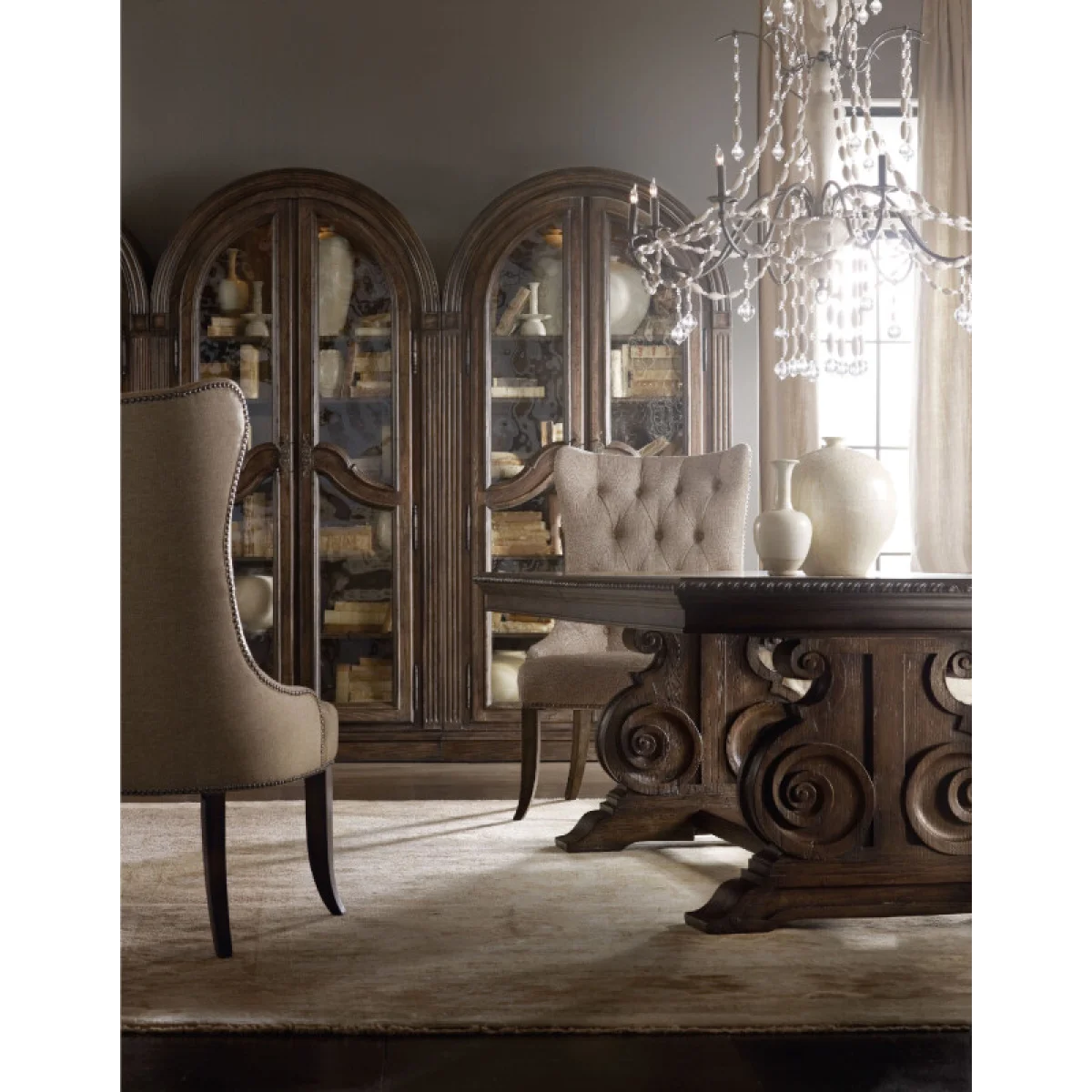 Rhapsody Bunching Curio Dining Storage Brown 7