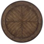 Rhapsody 60 in. Round Dining Table Dining Tables Brown 12