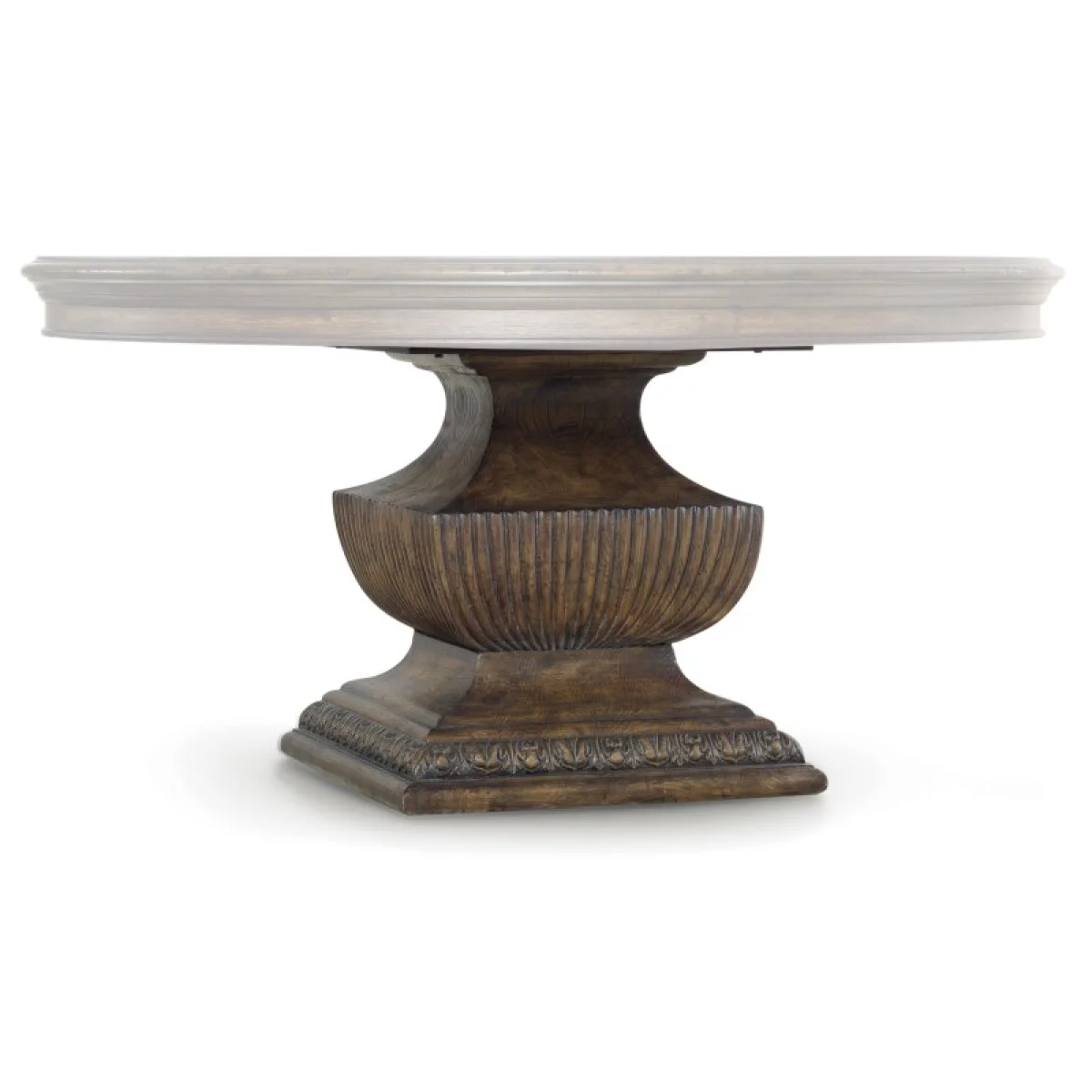 Rhapsody 60 in. Round Dining Table Dining Tables Brown 8