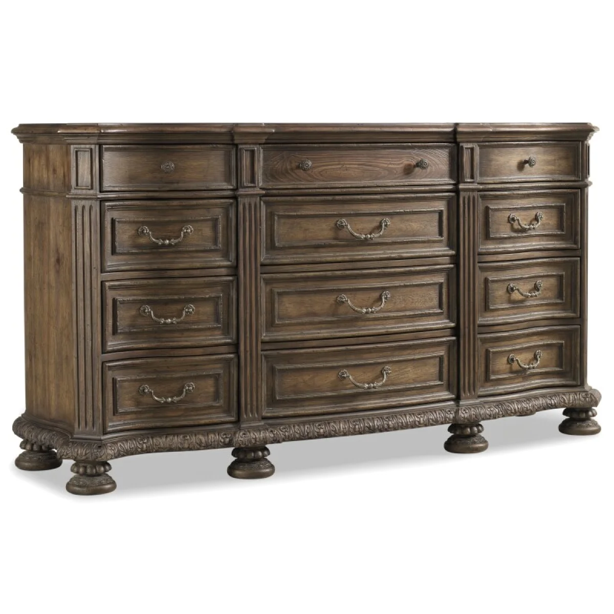 Rhapsody Twelve Drawer Dresser Dressers Brown 4