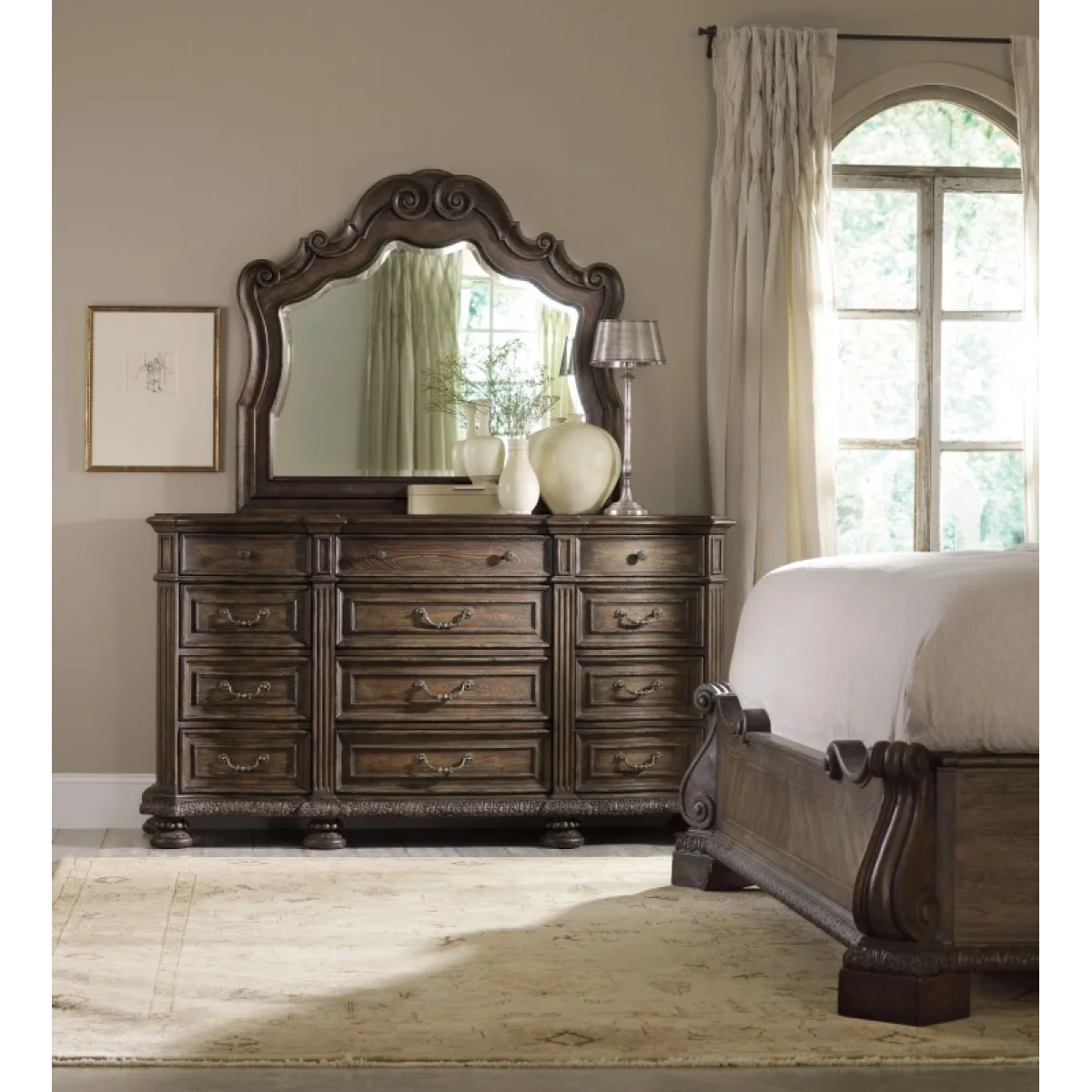 Rhapsody Mirror Bedroom Mirrors Brown 6
