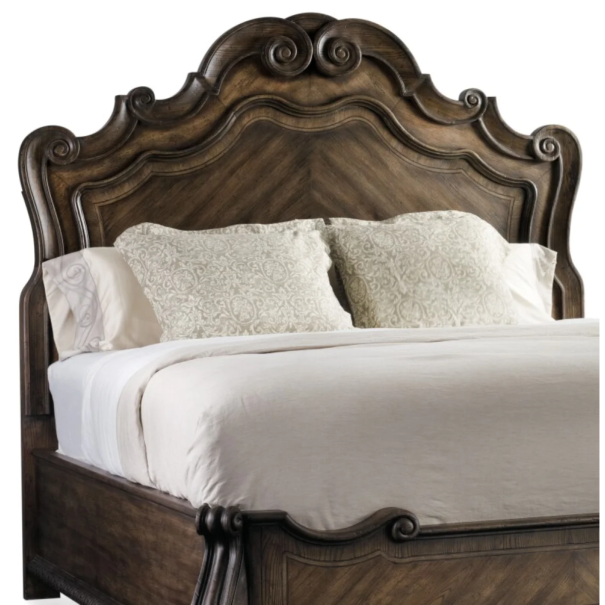 Bedroom Rhapsody California King-King Panel Headboard Bed Parts Bed Parts 4