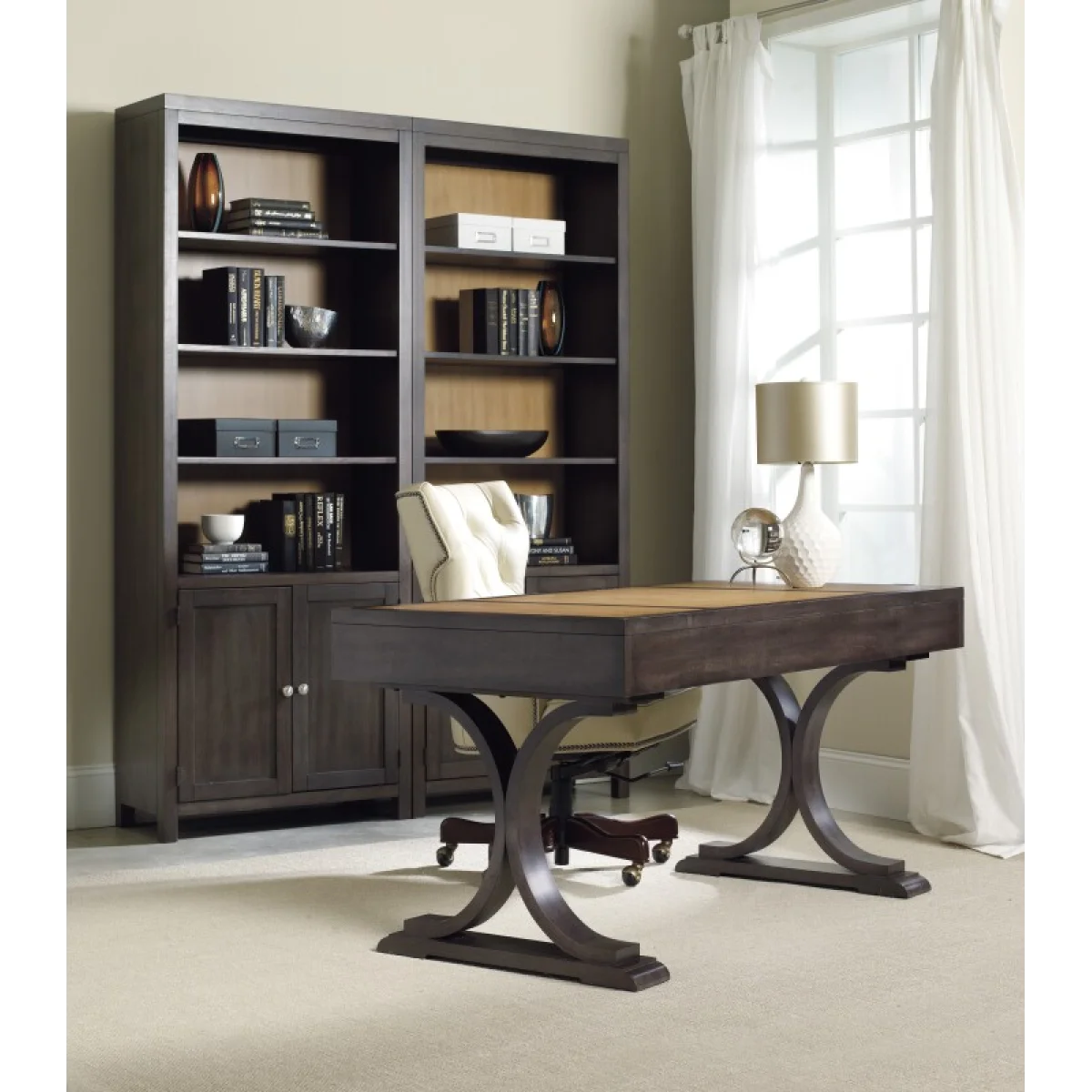 South Park 60” Writing Desk Desks Brown 7
