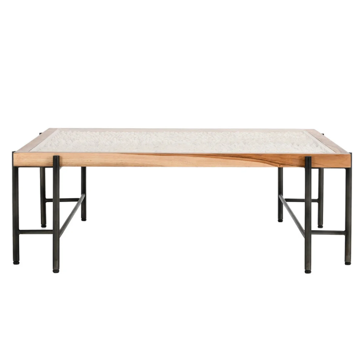 Cyrus Solid Wood Square Coffee Table Cocktail & Coffee Tables Classic Home 7