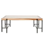Cyrus Solid Wood Square Coffee Table Cocktail & Coffee Tables Classic Home 18
