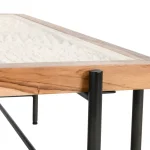 Cyrus Solid Wood Square Coffee Table Cocktail & Coffee Tables Classic Home 19