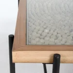 Cyrus Solid Wood Square Coffee Table Cocktail & Coffee Tables Classic Home 24