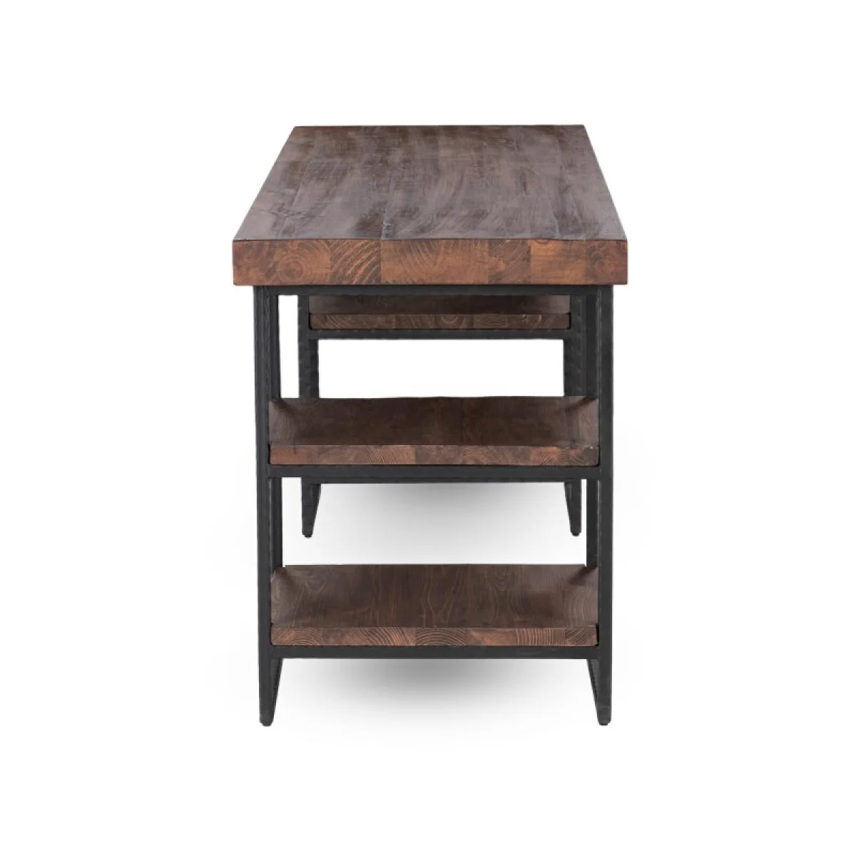 Morella Iron Desk Desks Brown 8