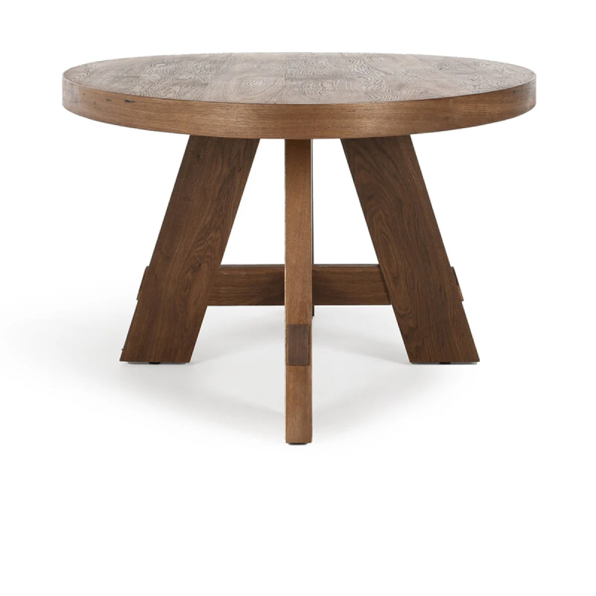 Santa Barbara Solid Wood Oval Dining Table Dining Tables Brown 7