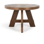 Santa Barbara Solid Wood Oval Dining Table Dining Tables Brown 14