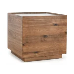 Santa Barbara Solid Wood Square End Table End tables Brown 12