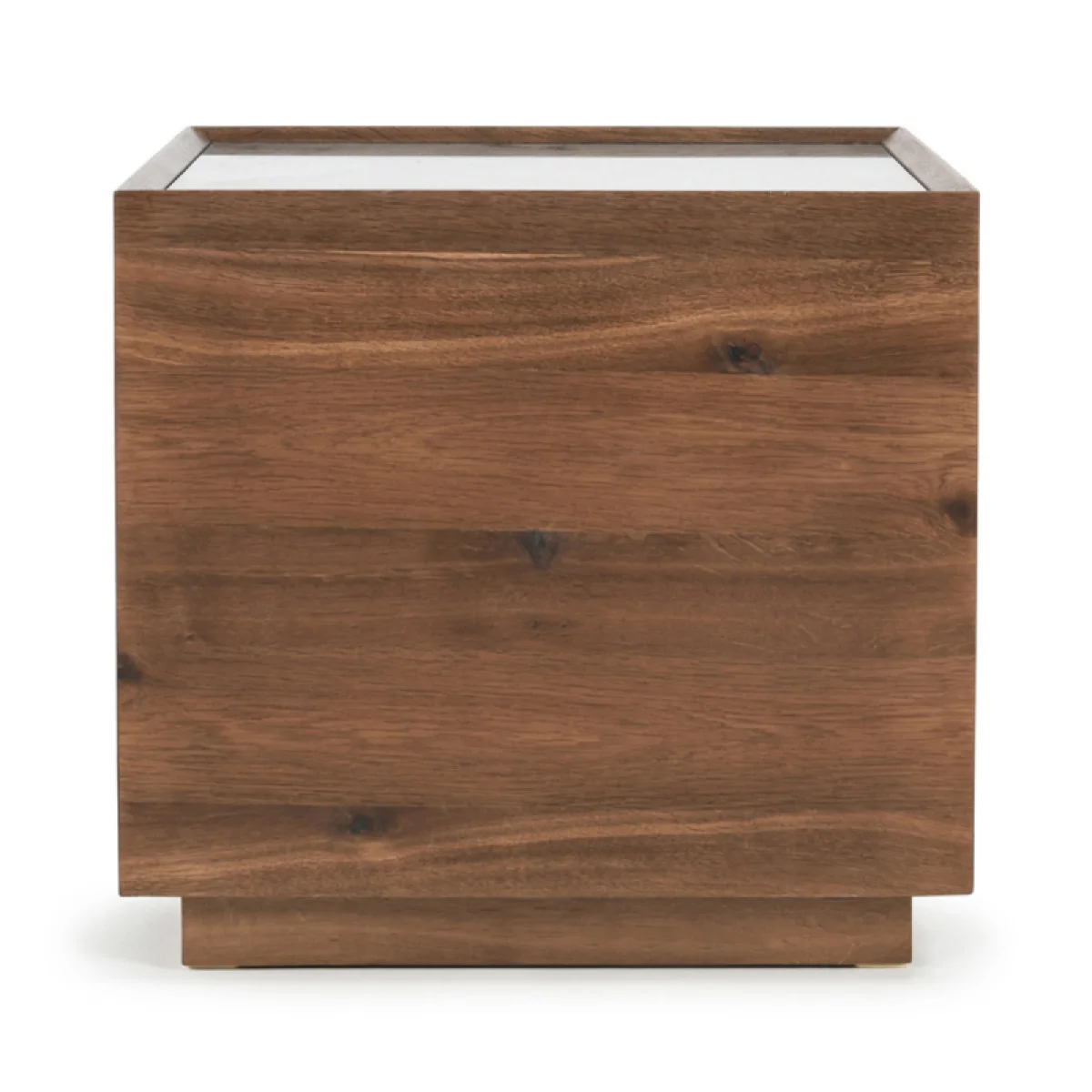 Santa Barbara Solid Wood Square End Table End tables Brown 6