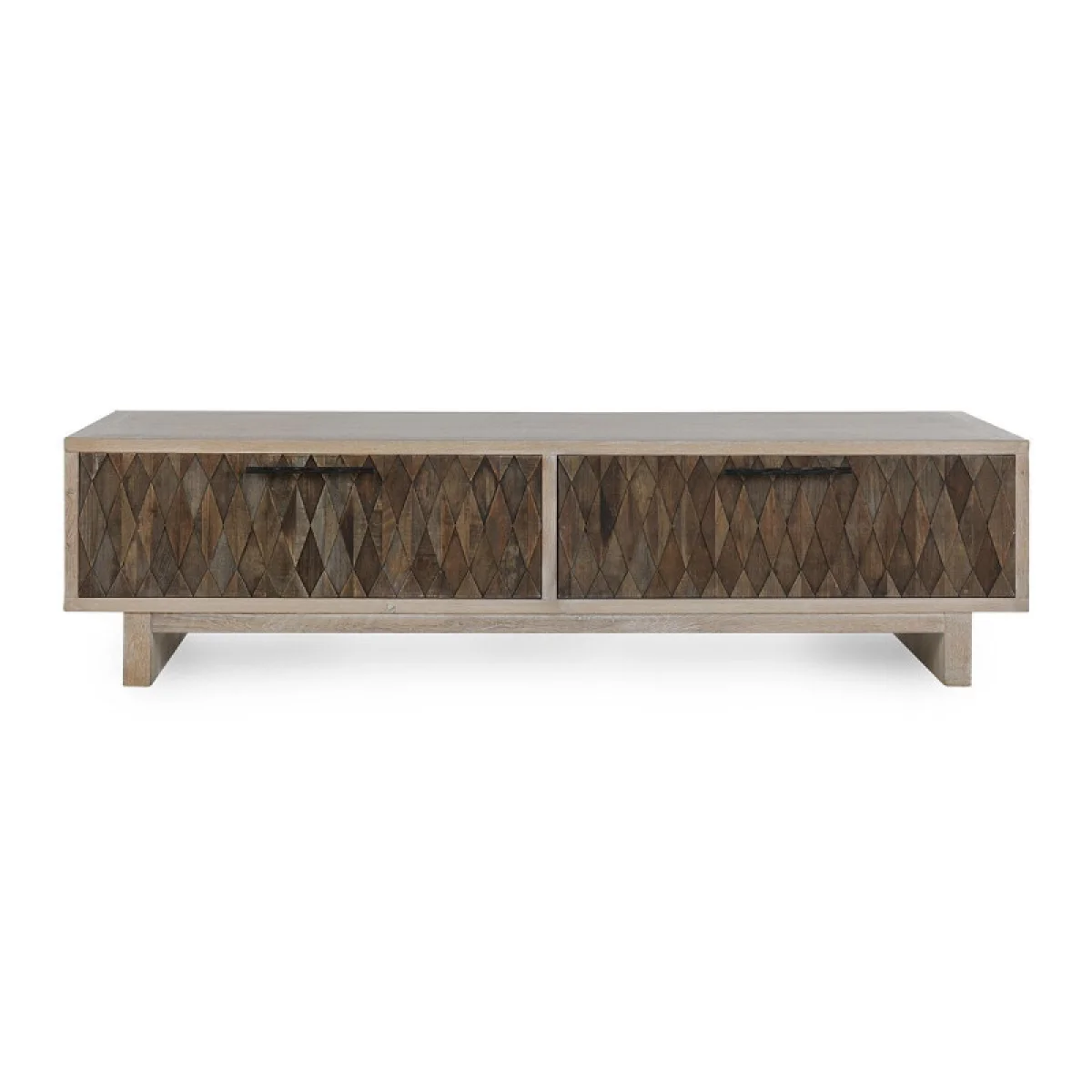 Anton Solid Wood Rectangle 4dwr Coffee Table Cocktail & Coffee Tables Beige/Natural 6