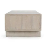 Anton Solid Wood Rectangle 4dwr Coffee Table Cocktail & Coffee Tables Beige/Natural 15