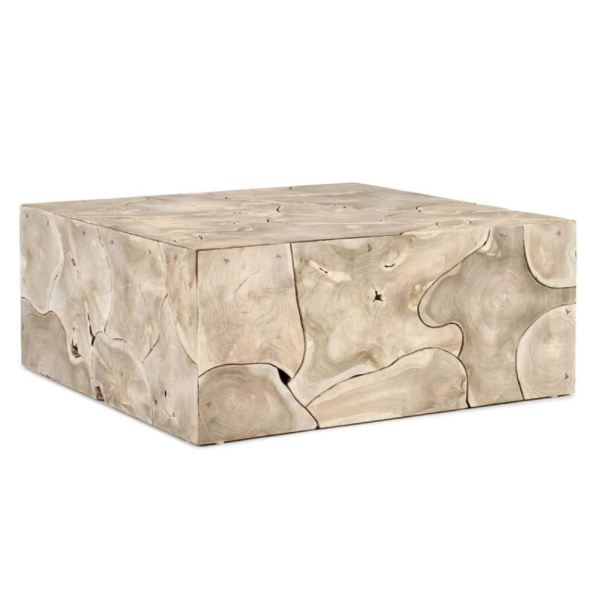 Sorrento Solid Wood Square Coffee Table Cocktail & Coffee Tables Classic Home 4