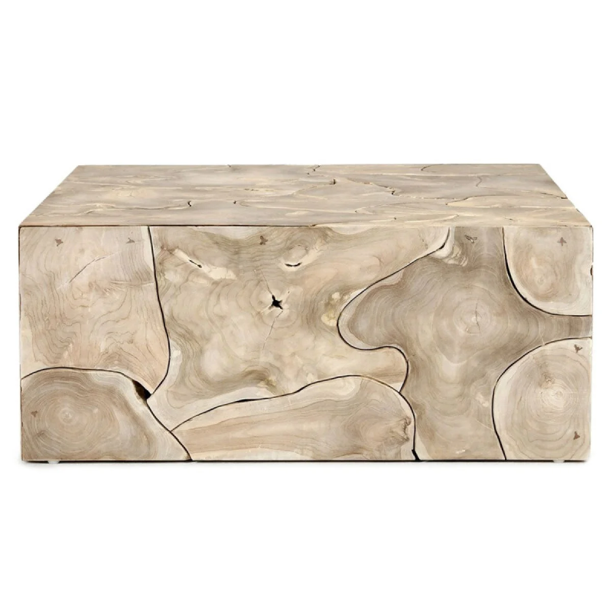 Sorrento Solid Wood Square Coffee Table Cocktail & Coffee Tables Classic Home 6