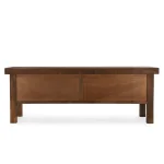 Lahey Solid Wood 11dwr Rectangle Console Table – Mission Brown Console Tables Brown 22