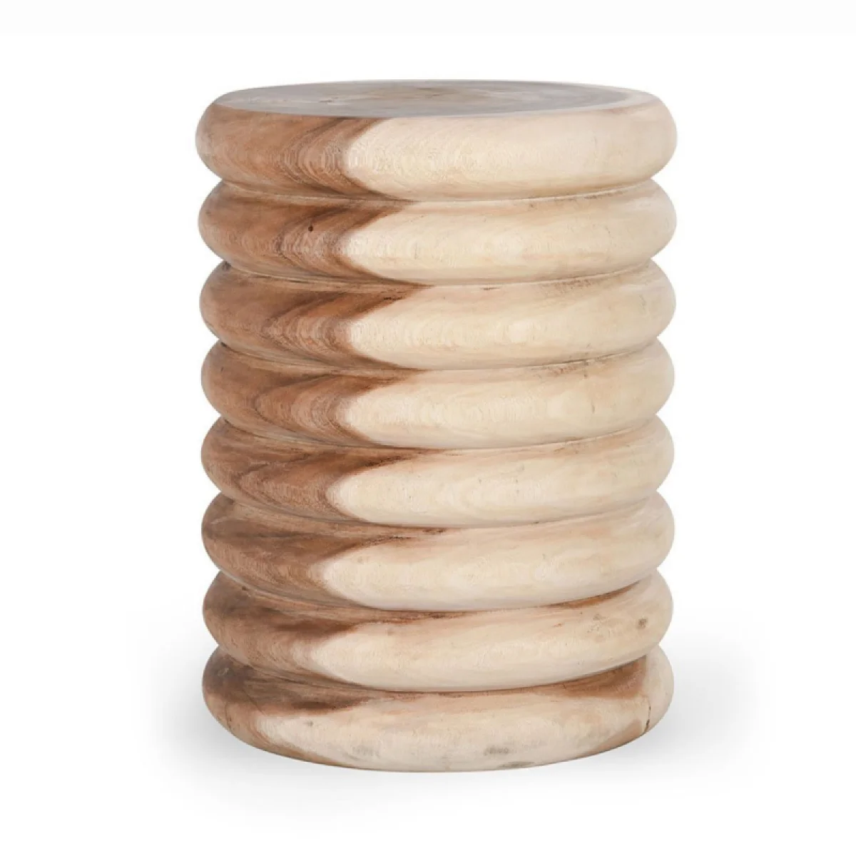 Gala Solid Wood Round End Table End tables Classic Home 4