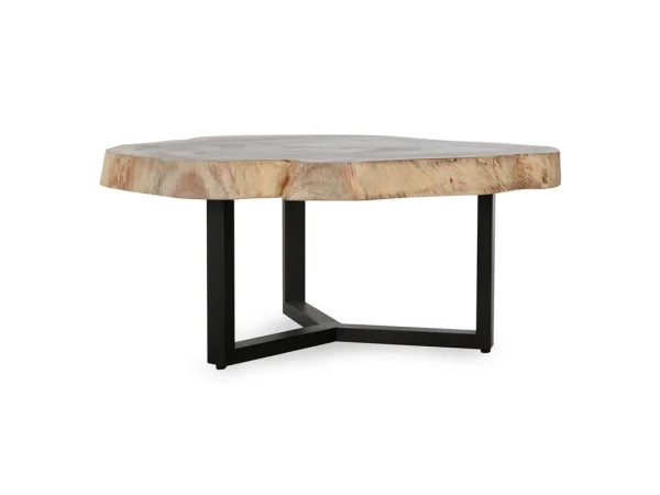 Celine Solid Wood Live Edge Coffee Table Cocktail & Coffee Tables Classic Home