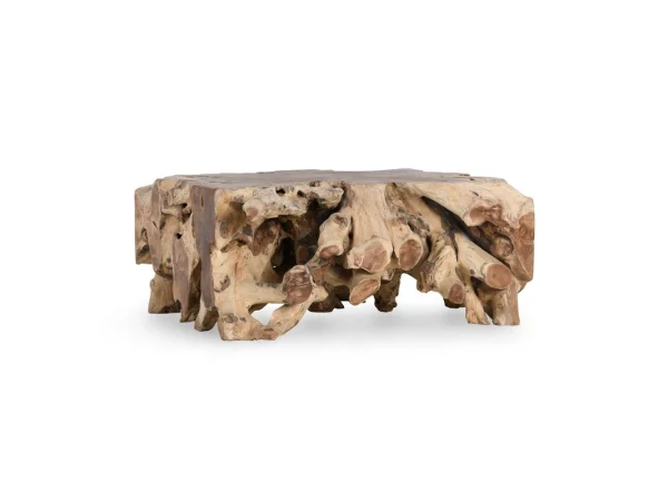 Cypress Teak Root Square Coffee Table Cocktail & Coffee Tables Classic Home