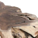 Cypress Teak Root Square Coffee Table - Image 4