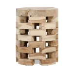 Dacosta Solid Wood Round Accent Table