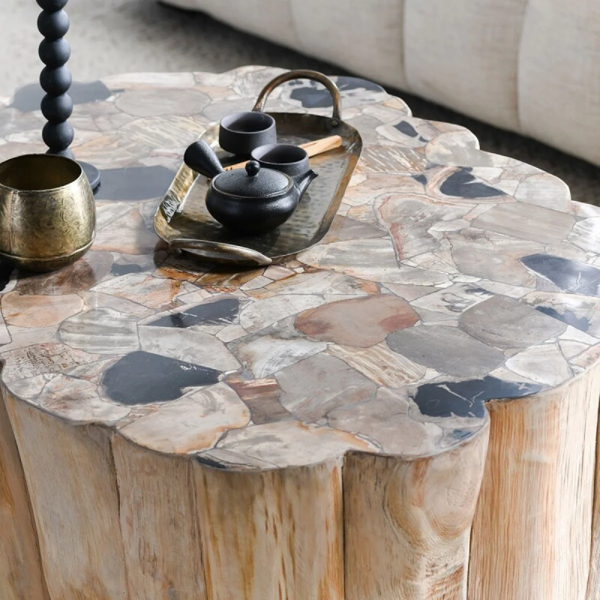 Norwest Solid Wood Coffee Table Cocktail & Coffee Tables Classic Home 11