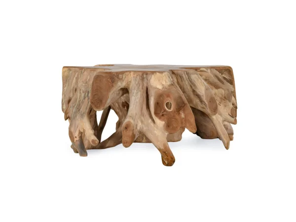 Cypress Teak Root Coffee Table – Natural Cocktail & Coffee Tables Brown