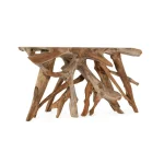 Cypress Teak Root Console Table 59-60"