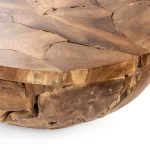 Garford Solid Wood Round Coffee Table - Image 4