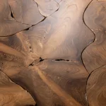 Garford Solid Wood Round Coffee Table - Image 6