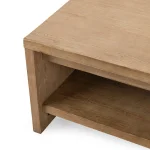 Nalani Solid Wood Rectangle Coffee Table - Image 6