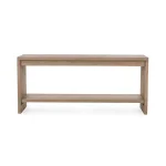 Nalani Solid Wood Rectangle Console Table - Image 3