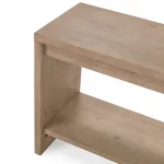 Nalani Solid Wood Rectangle Console Table - Image 5