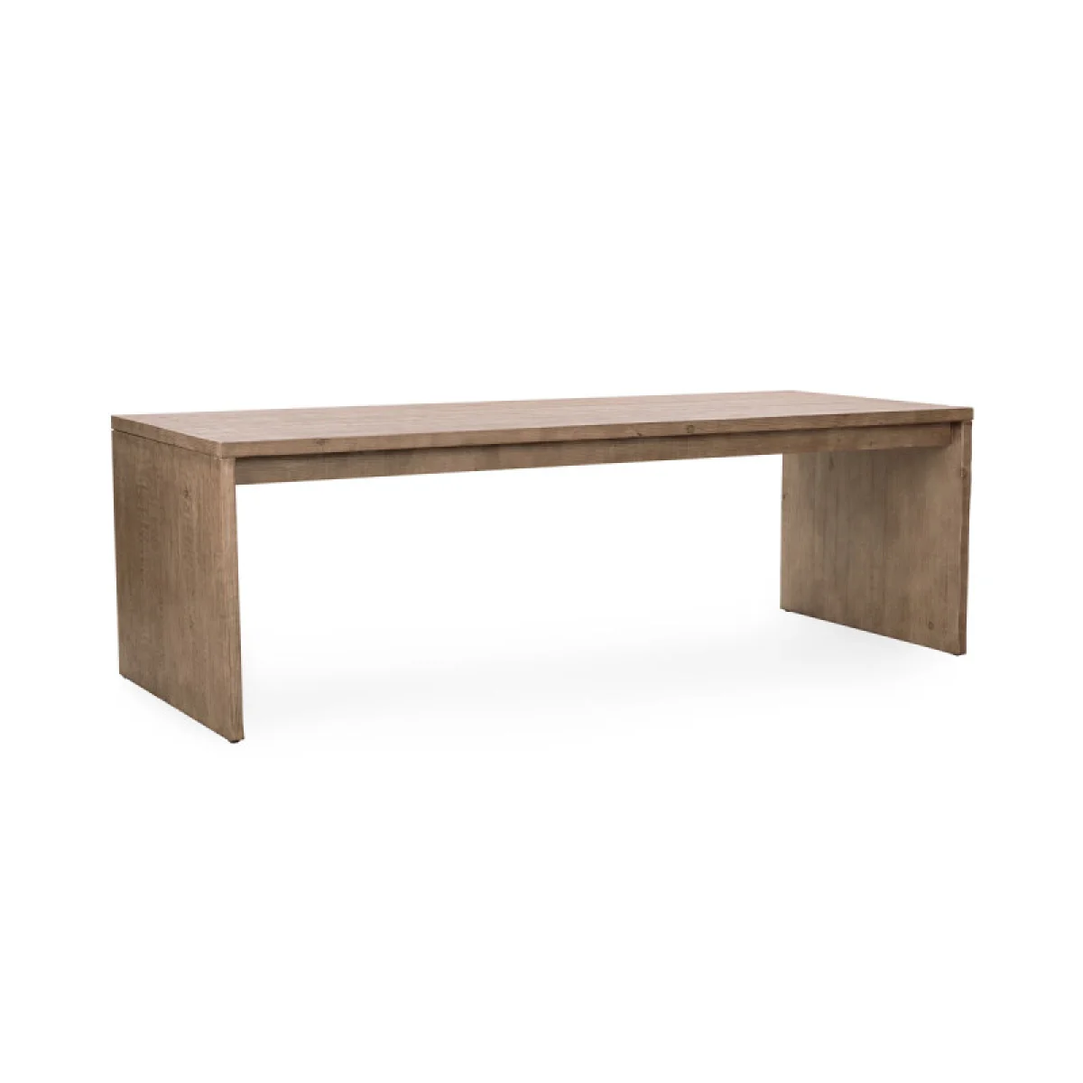 Nalani Solid Wood Rectangle Dining Table Dining Tables Brown 4