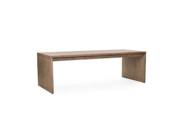 Nalani Solid Wood Rectangle Dining Table Dining Tables Brown