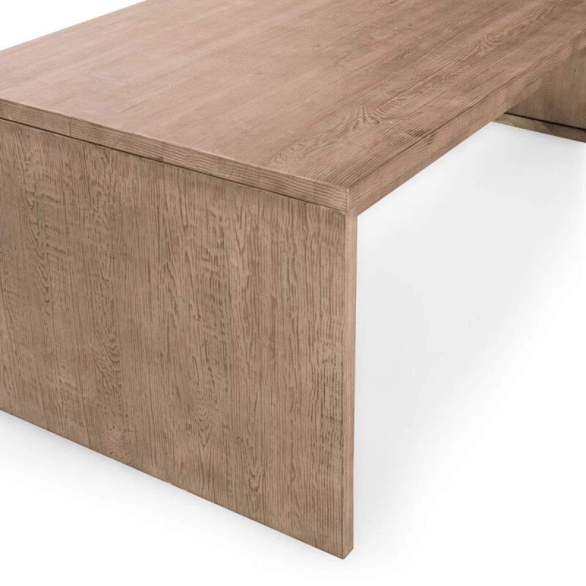 Nalani Solid Wood Rectangle Dining Table Dining Tables Brown 9