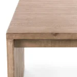 Nalani Solid Wood Rectangle Dining Table Dining Tables Brown 21