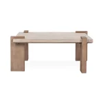 Ruare Travertine Square Coffee Table - Image 3