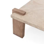 Ruare Travertine Square Coffee Table - Image 5