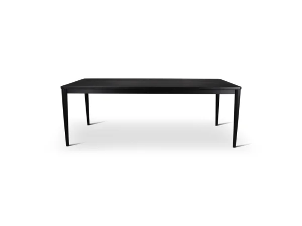 Aria Outdoor Rectangle Dining Table Outdoor Dining Tables black