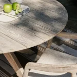 Alameda Outdoor Round Dining Table Outdoor Dining Tables Classic Home 21