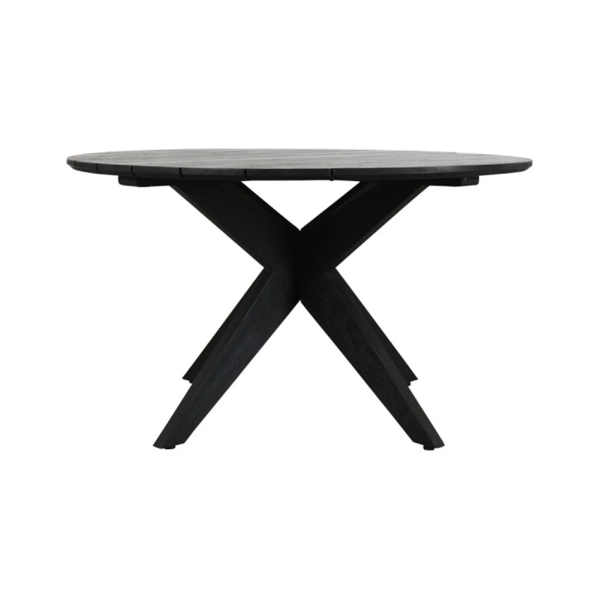 Alameda 53″ Outdoor Round Dining Table Outdoor Dining Tables black 6