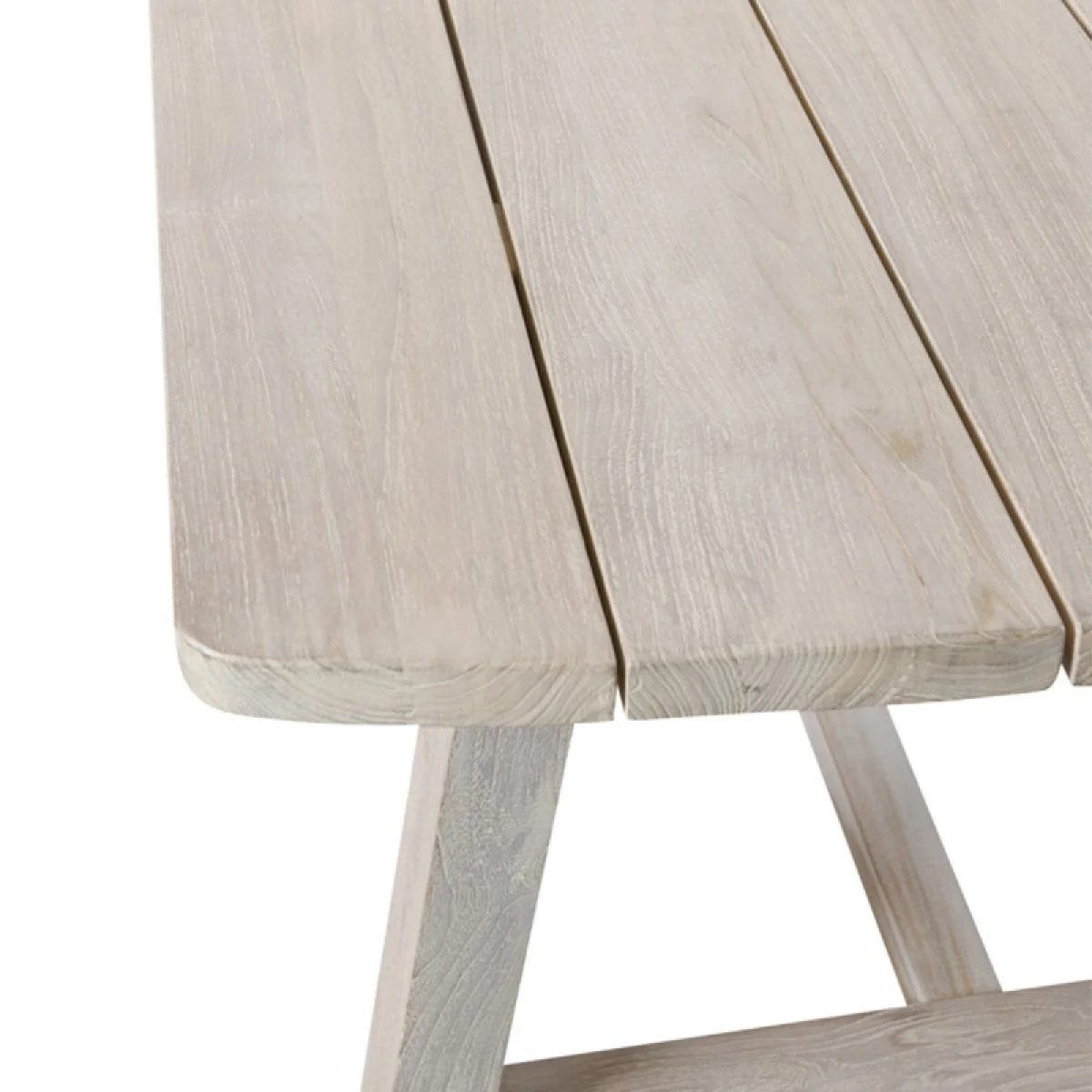 Agnes Outdoor Rectangle Dining Table Outdoor Dining Tables Classic Home 7