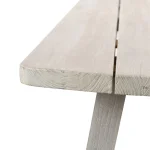 Agnes Outdoor Rectangle Dining Table Outdoor Dining Tables Classic Home 20