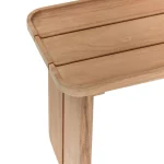 Hudson Outdoor Coffee Table Outdoor Tables Brown 13