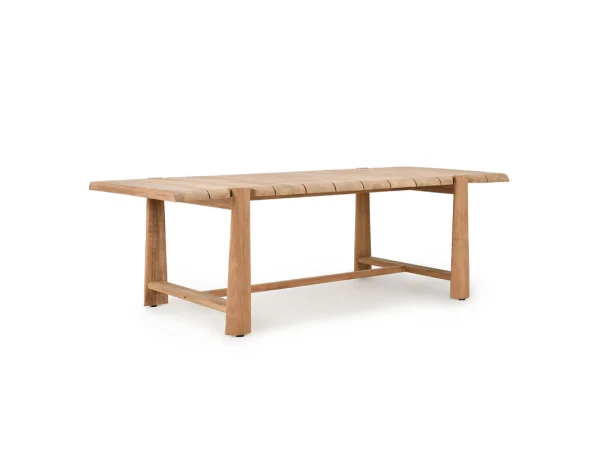 Aston Outdoor Rectangle Dining Table Outdoor Dining Tables Brown
