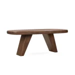 Harvey Solid Wood Desk Desks Brown 15