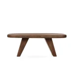 Harvey Solid Wood Desk Desks Brown 18